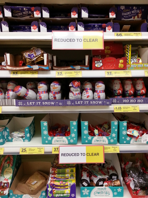 Tesco's always lets you know when Christmas is over | foto@me